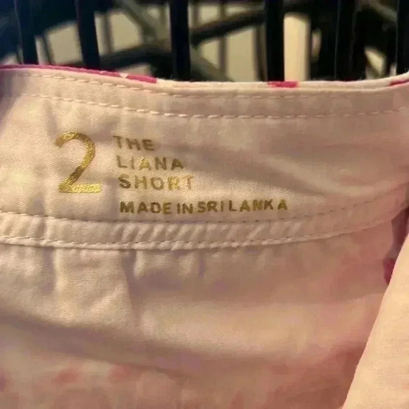 Lilly Pulitzer The Liana Short Magenta Tons of Fun-Sz 2 - Picture 3 of 6